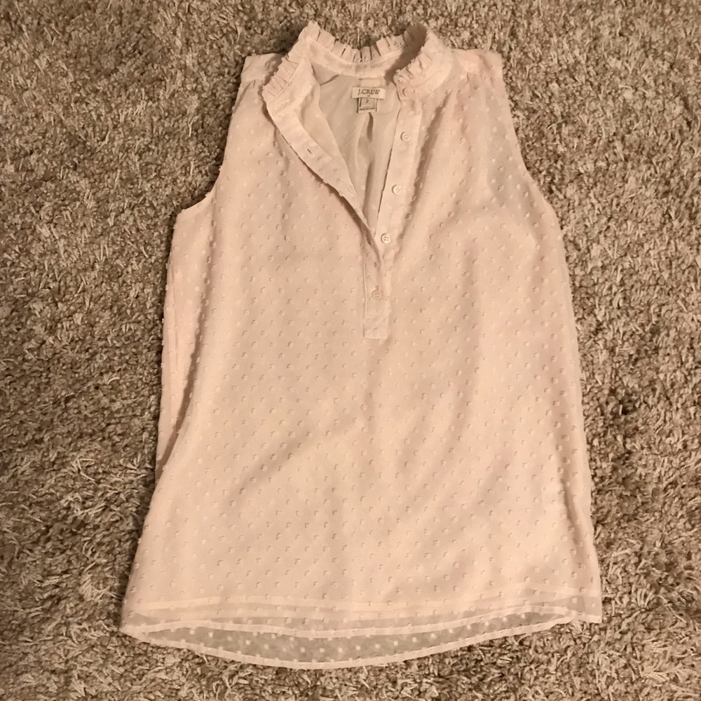 JCrew Sleeveless blouse